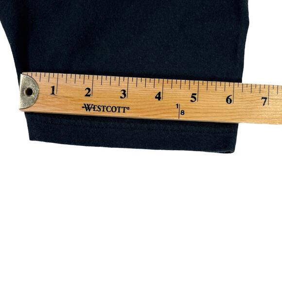 Bay Island Sportswear Orlando Tee Shirt Black Short Sleeve Crew Neck Medium - Picture 10 of 11